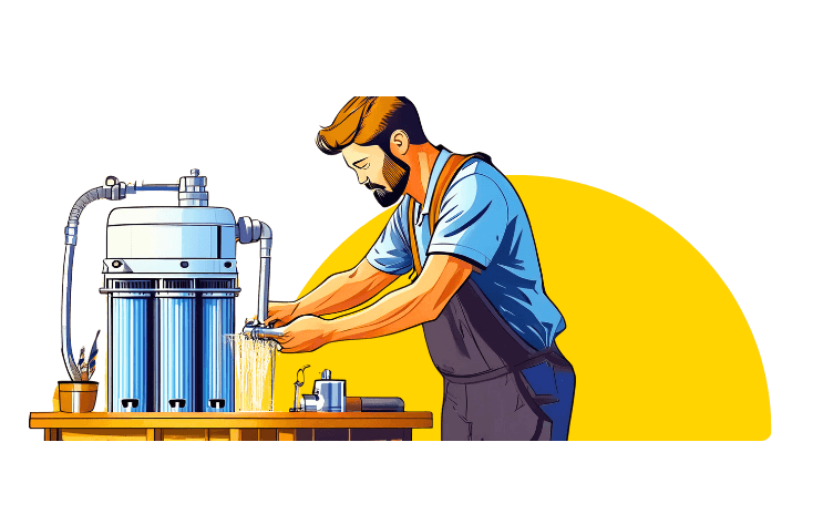 Replacing Pre-filters Illustration
